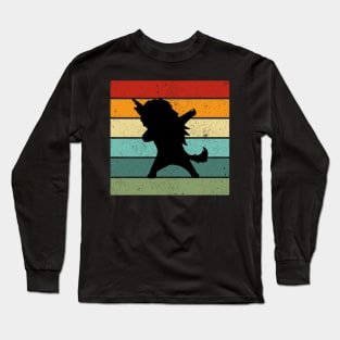 Dabbing Unicorn Long Sleeve T-Shirt